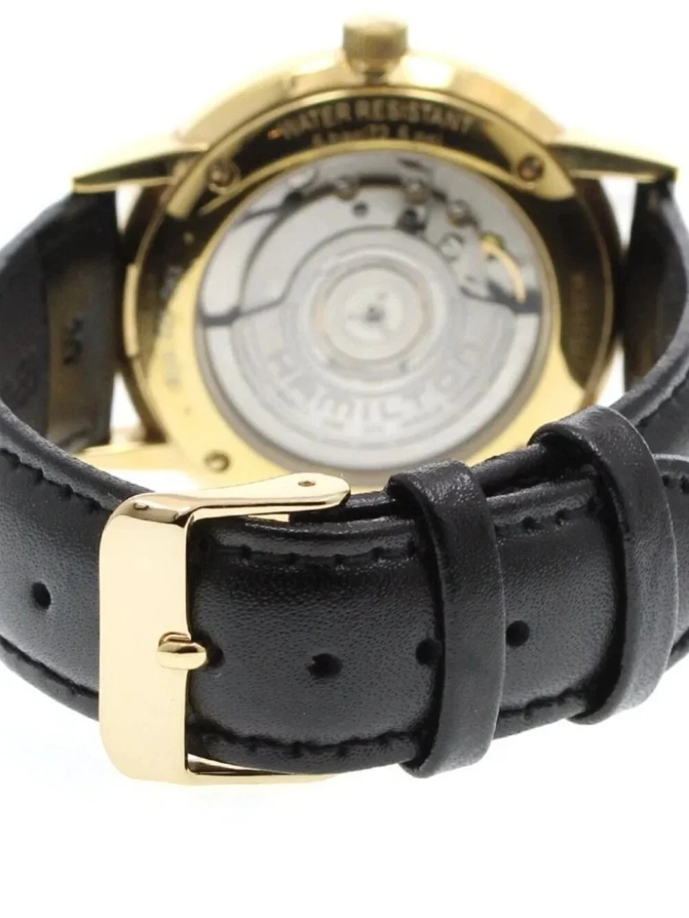 HAMILTON Intramatic H384751 Date Brown Dial Automatic Men's Watch_970449